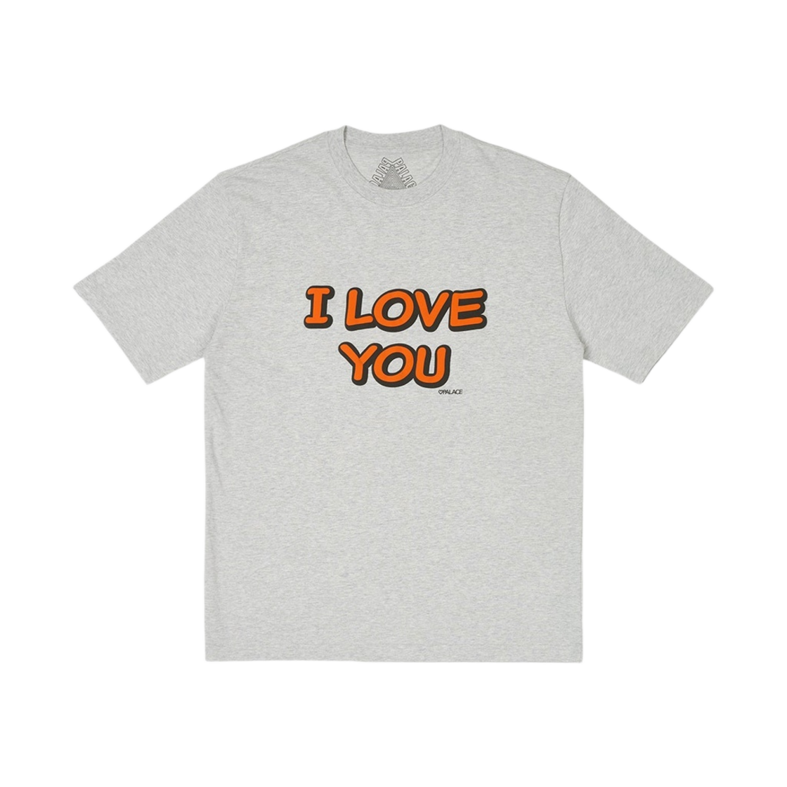 팔라스 러버 티셔츠 그레이 말 - 23FW(Palace Lover T-Shirt Grey Marl - 23FW) - 1