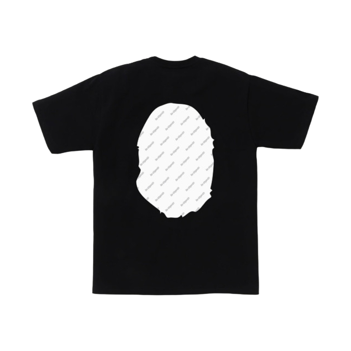 베이프 헥사그램 빅 에이프 헤드 티셔츠 블랙(BAPE Hexagram Big Ape Head T-Shirt Black) - 2