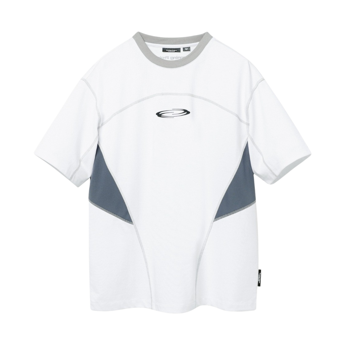 오프닝프로젝트 심볼 스티치 티셔츠 화이트