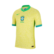 Nike Brazil 2024 Dri-Fit ADV Match Home Authentic Jersey Dynamic Yellow (Non Marking Ver.)