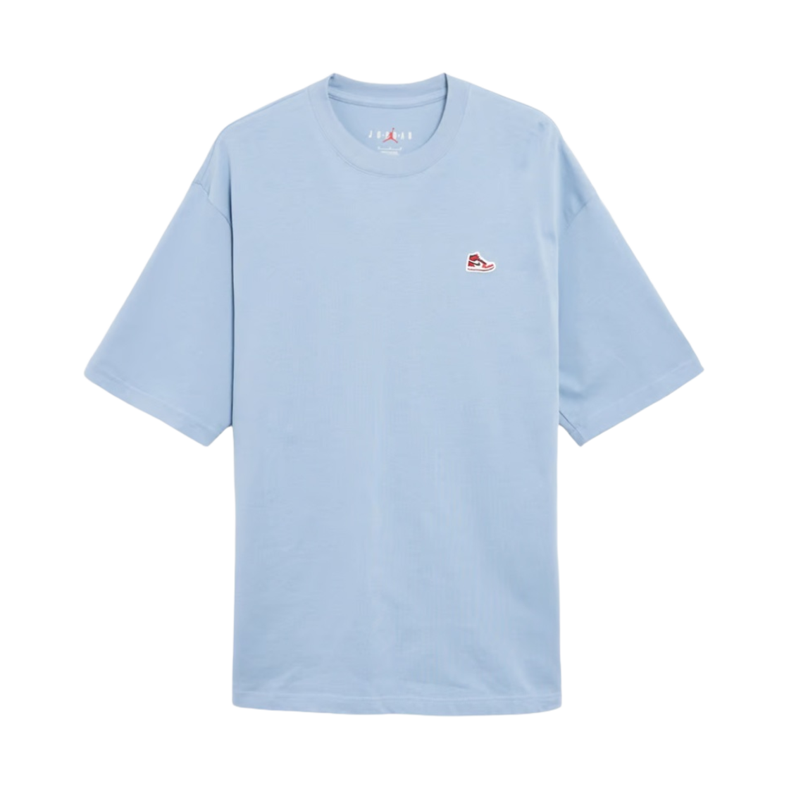 조던 브랜드 티셔츠 블루 그레이 - 아시아(Jordan Brand T-Shirt Blue Grey - Asia) - 1