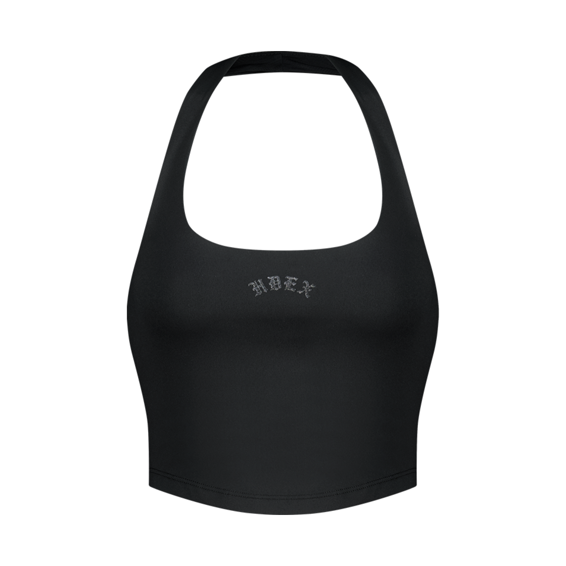 에이치덱스 우먼스 글리터 백 셔링 브라탑 Black(HDEX Womens Glitter Back Shirring Bra Top Black)