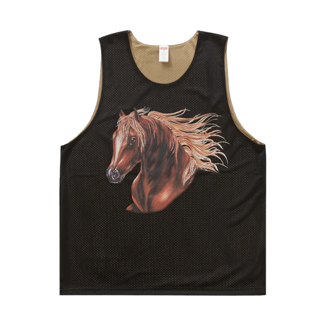 슈프림 머스탱 리버시블 베스킷볼 저지 블랙 - 23SS(Supreme Mustang Reversible Basketball Jersey Black - 23SS) - 1