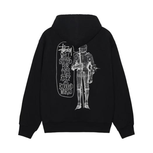 ★関税込★Stussy★Stussy Apocalypse Zip Hoodie Black★ ☆ステューシー☆Stussy Apocalypse Zip Hoodie☆ (STUSSY