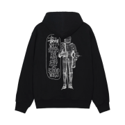 Stussy Well Suited Zip Hoodie Black