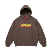 Supreme Gradient Hooded Sweatshirt Brown - 24SS