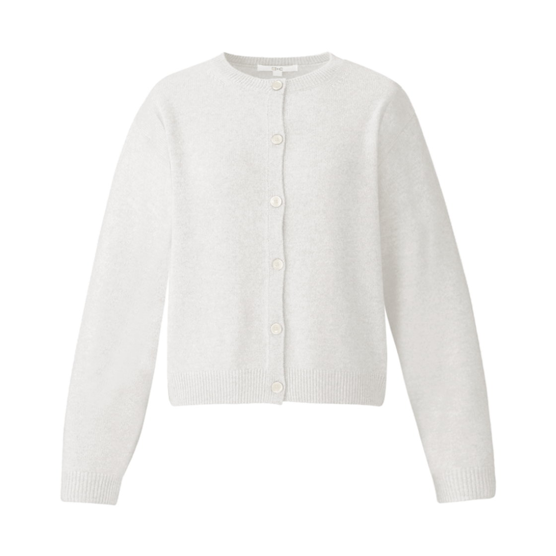 (W) 유니클로 C 캐시미어 크루넥 숏 가디건 내츄럴 - KR((W) Uniqlo C Cashmere Crew Neck Short Cardigan Natural - KR)