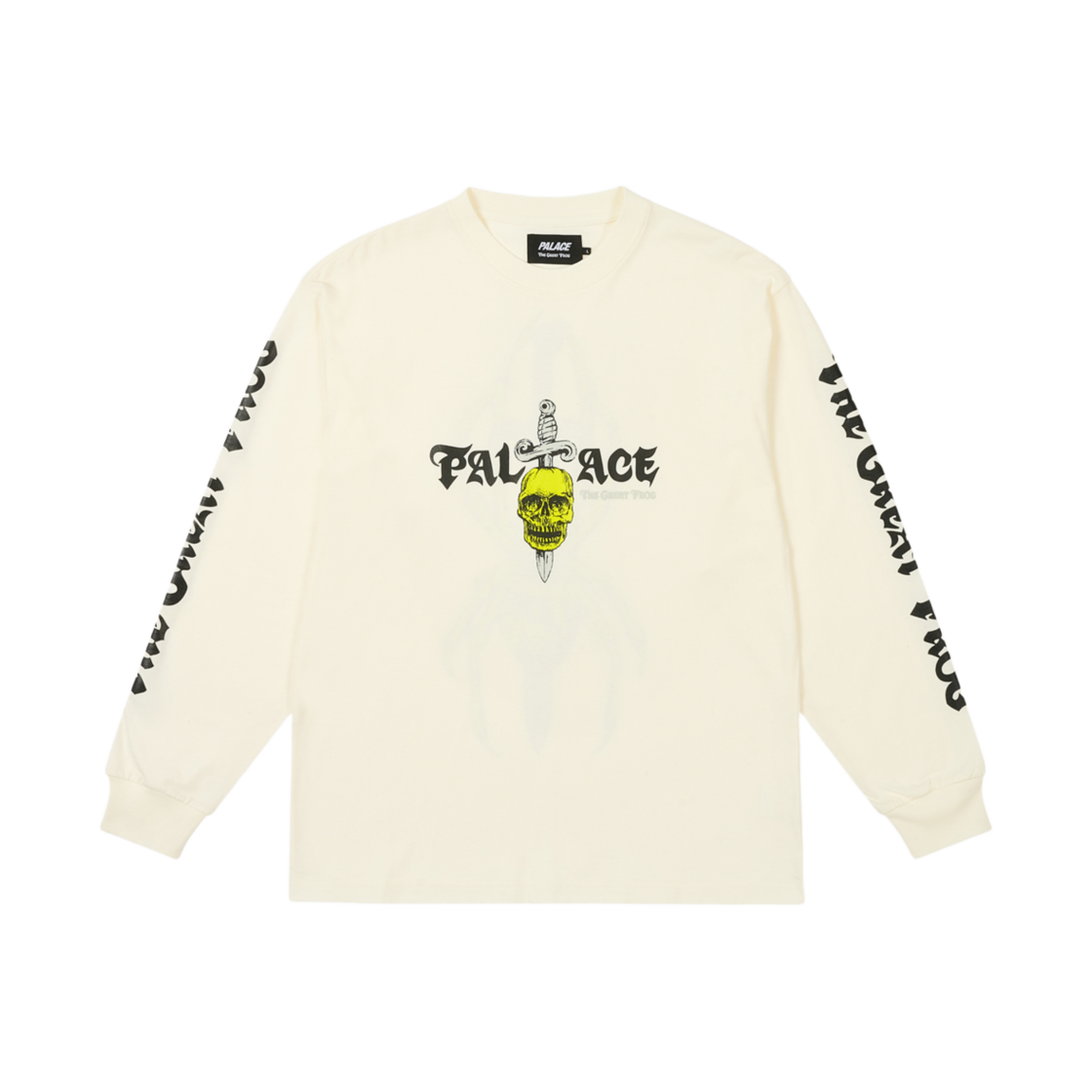 - Palace TGF Long Sleeve White - 24FW