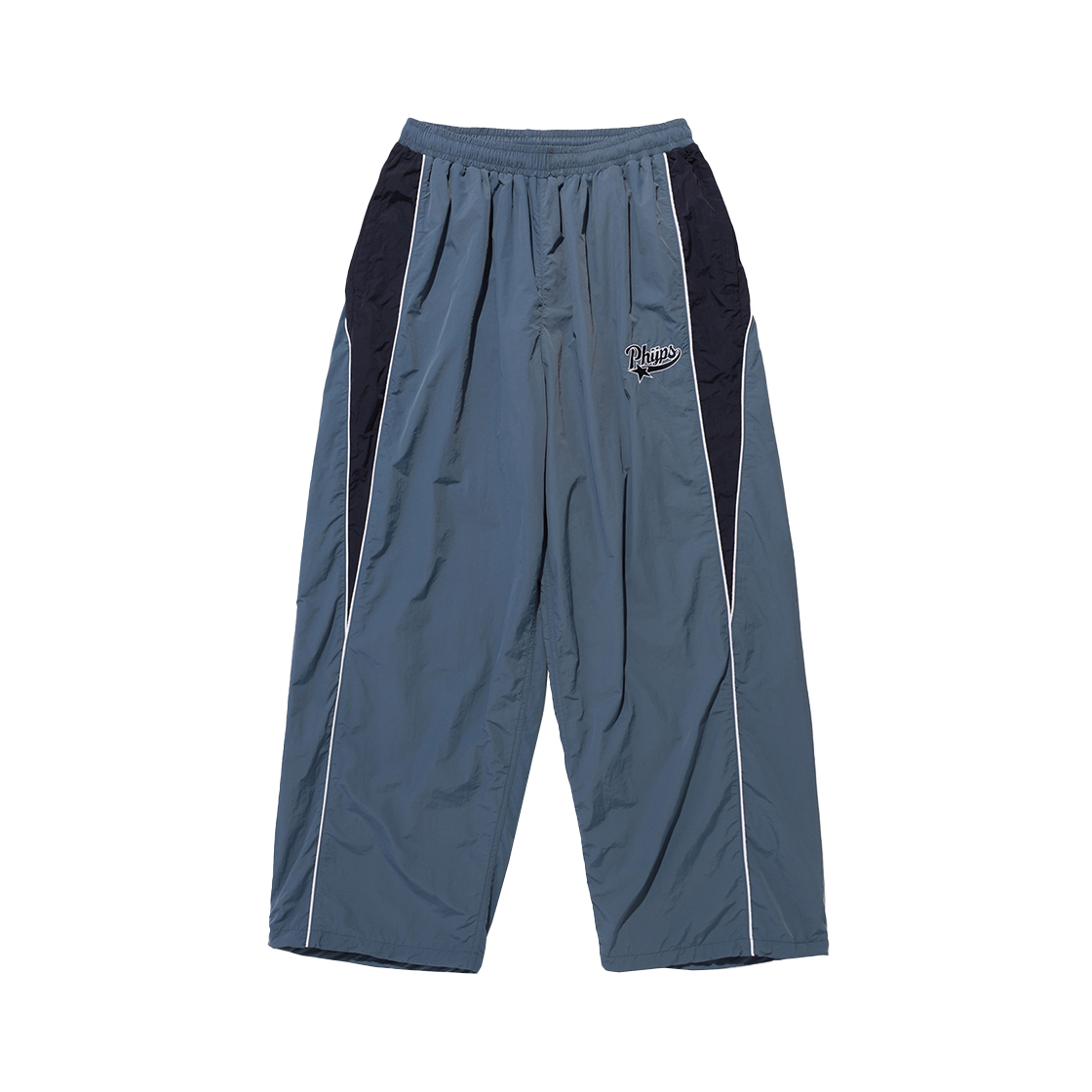 PD08PT8013NA Phyps Dept Nylon Tail Track Pants Navy