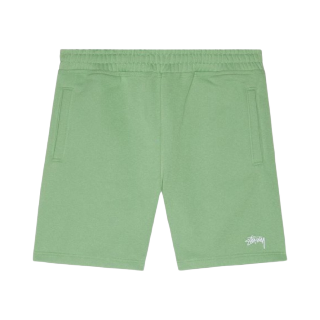 112305 Stussy Stock Logo Sweatshorts Zephyr Green