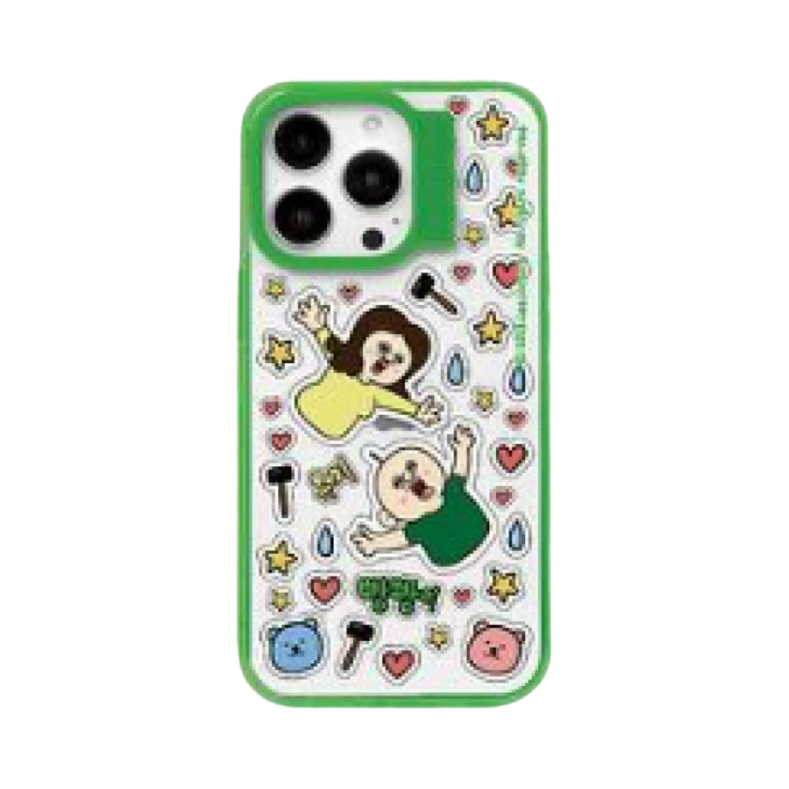 - Bbangbbang x Earpearp Okji Heart iPhone Case