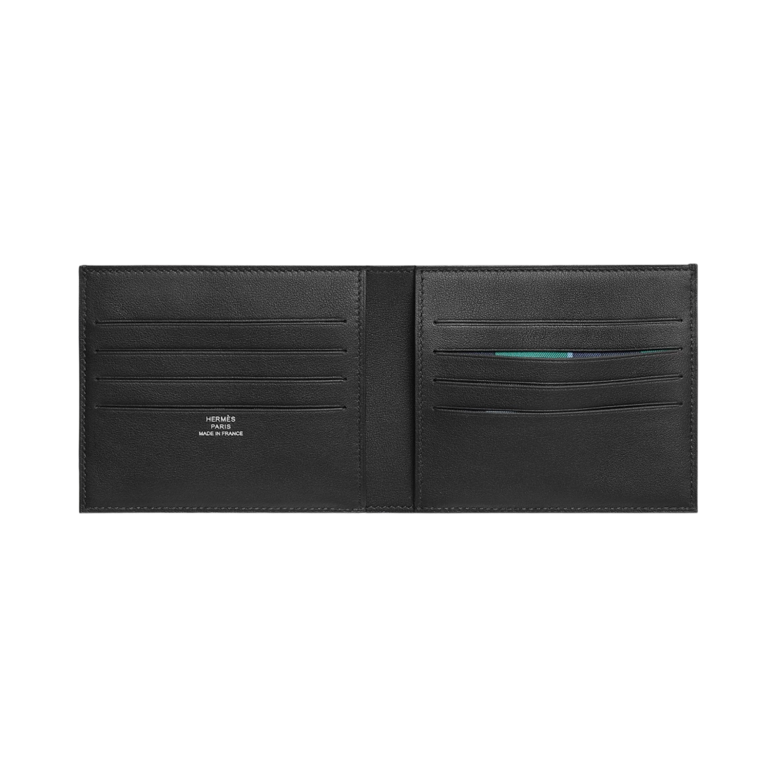 에르메스 시티즌 트윌 컴팩트 카드 홀더 스위프트 & 누아 블루 사피흐(Hermes Citizen Twill Compact Card Holder Swift & Noir Bleu Saphir) - 2