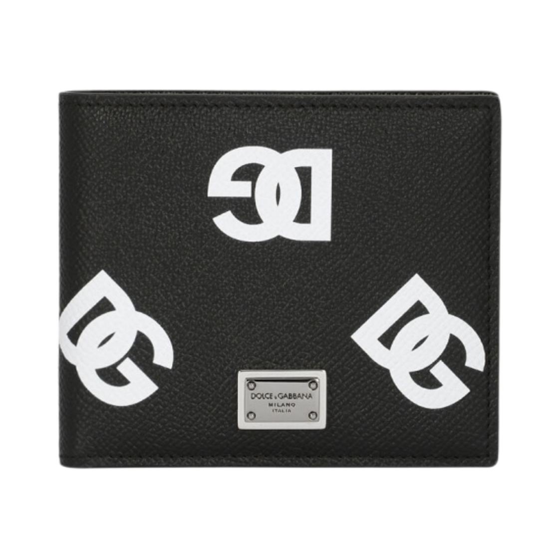 돌체 앤 가바나 DG 프린트 카프스킨 반지갑 올오버 멀티컬러(Dolce & Gabbana Calfskin Bifold Wallet with All-Over DG Print Multicolor)