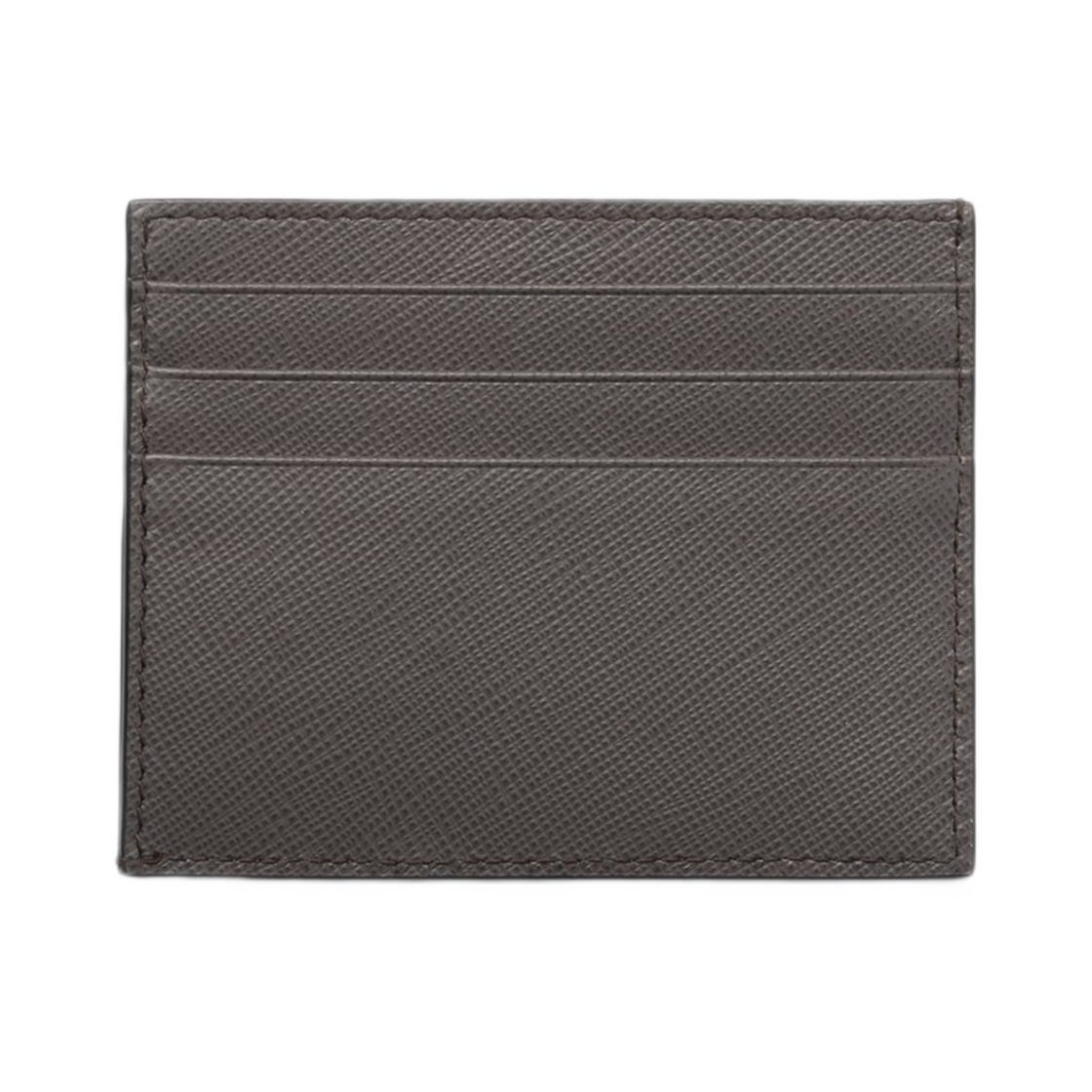 프라다 사피아노 레더 카드 홀더 스모키 그레이(Prada Saffiano Leather Card Holder Smoky Gray) - 2