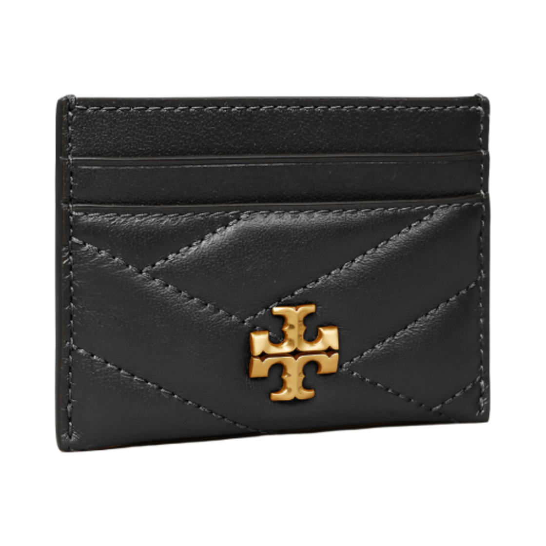 토리버치 키라 쉐브론 카드 케이스 블랙(Tory Burch Kira Chevron Card Case Black) - 2