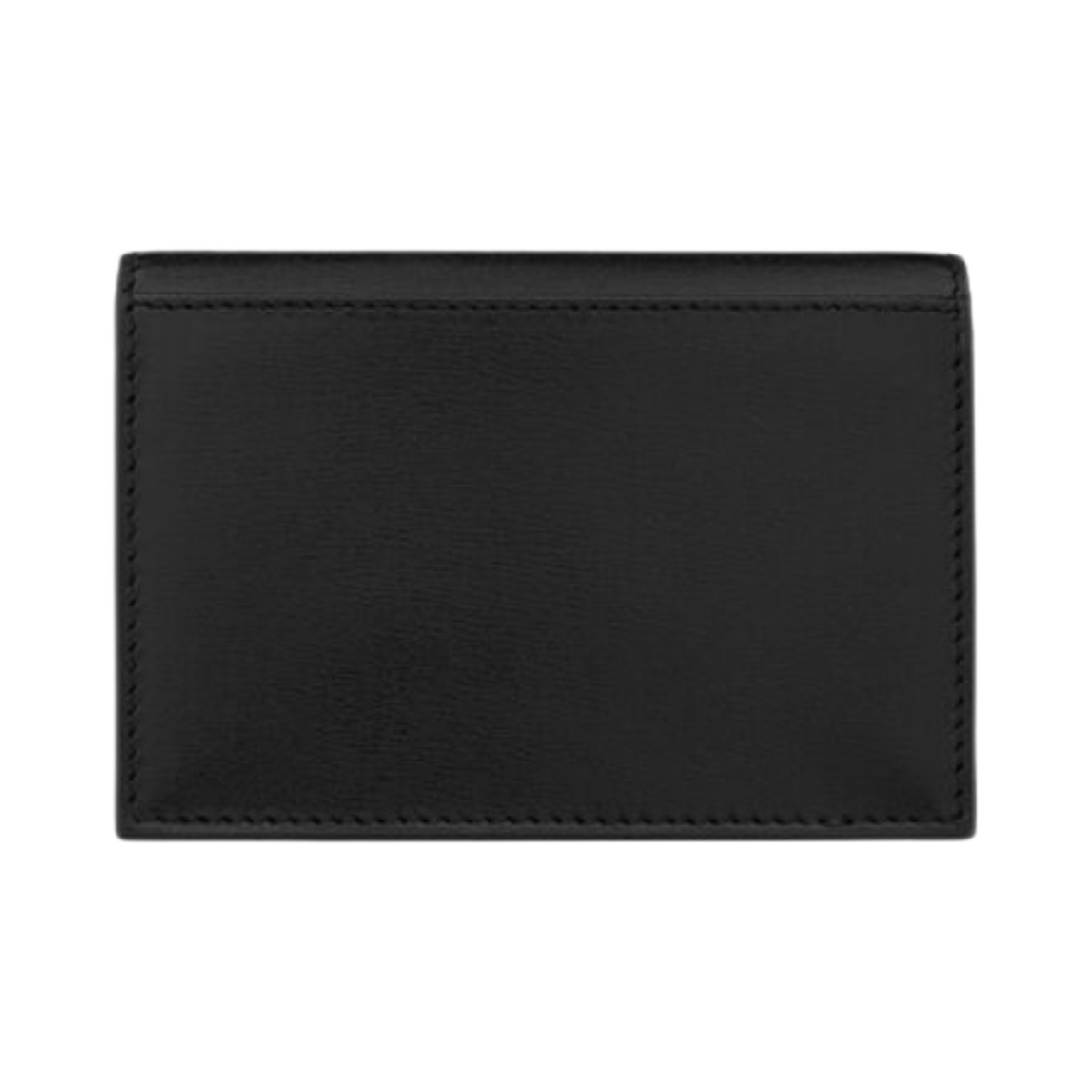 생로랑 글로시 레더 타이니 카산드라 비즈니스 카드 케이스 블랙(Saint Laurent Tiny Cassandre Business Card Case in Glossy Leather Black) - 2