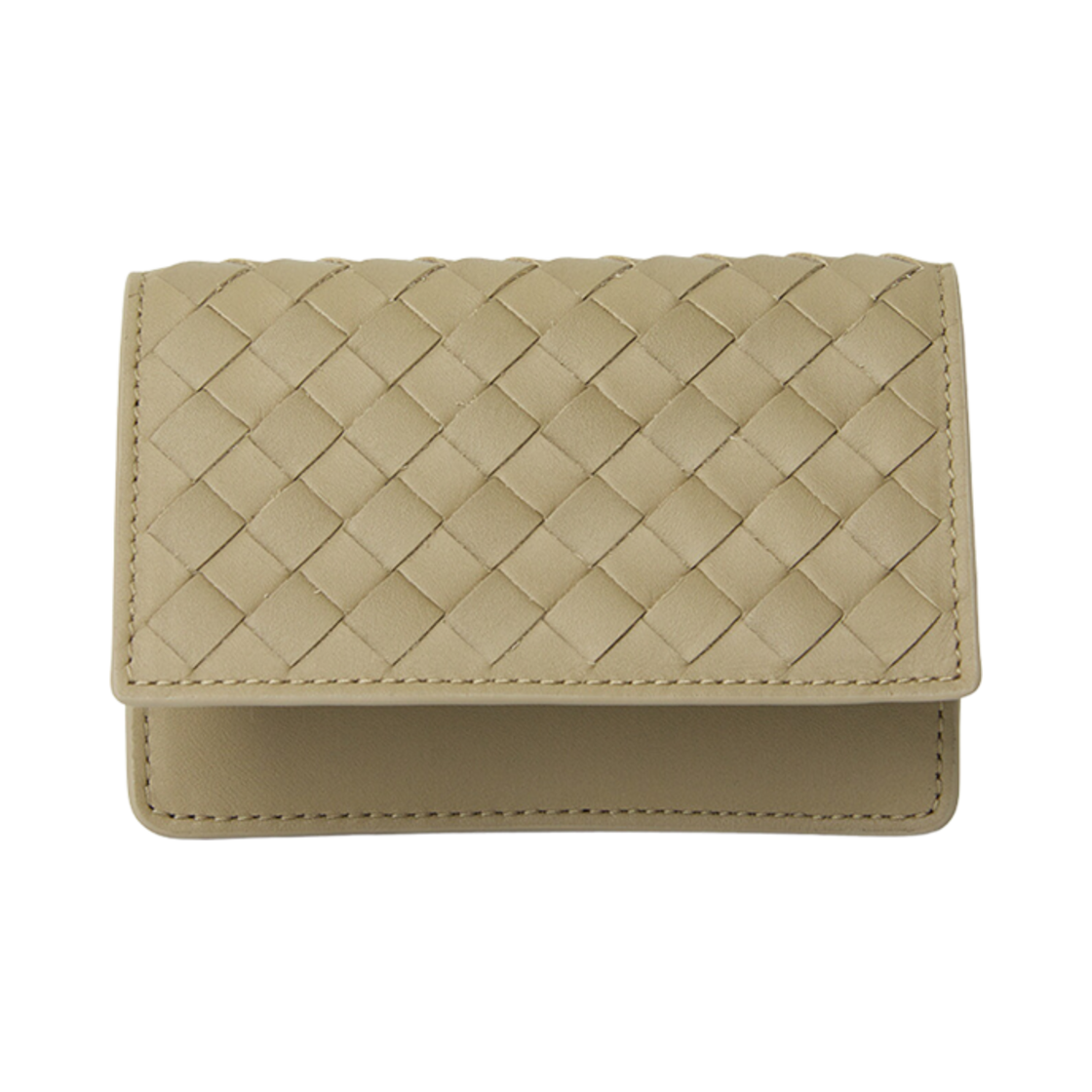 529121V46511548 Bottega Veneta Flap Card Case Beige