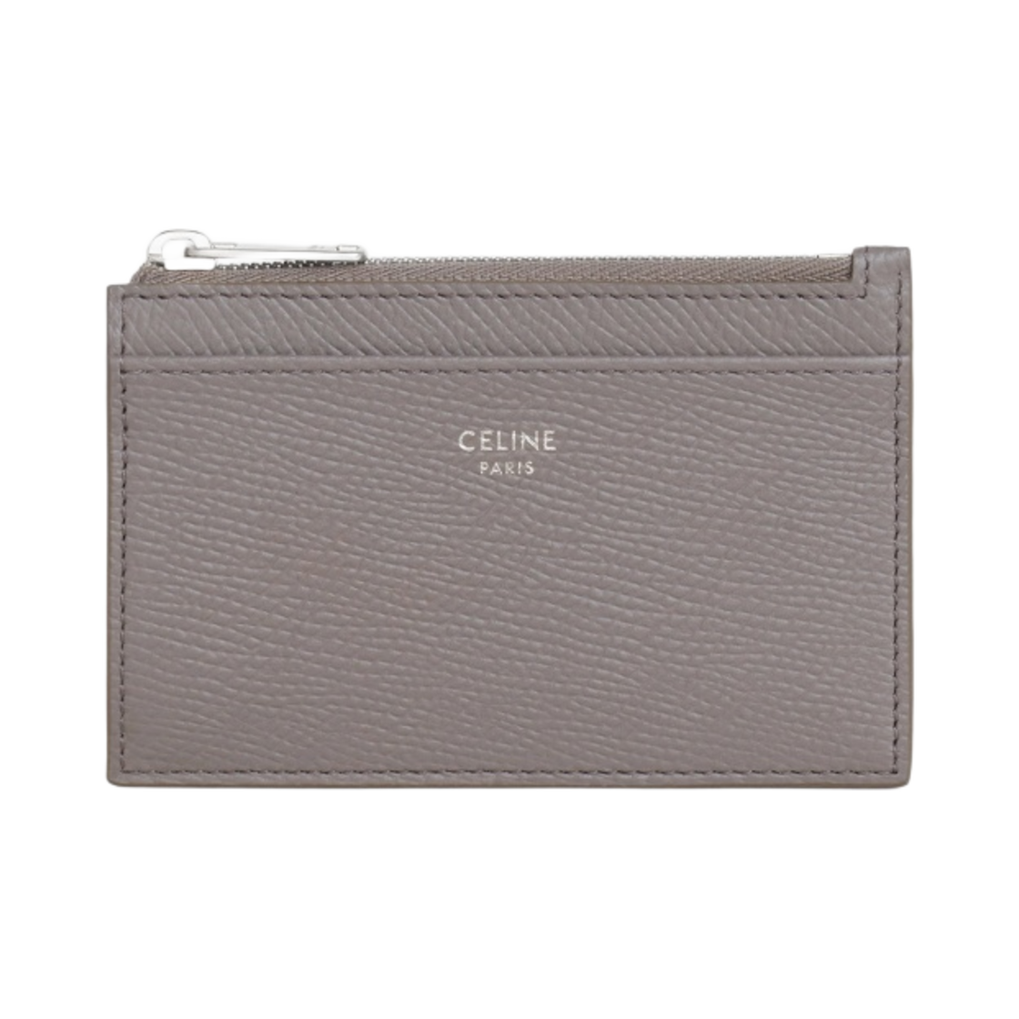 셀린느 그레인드 카프스킨 지퍼 카드 홀더 페블(Celine Zipped Card Holder in Grained Calfskin Pebble) - 1