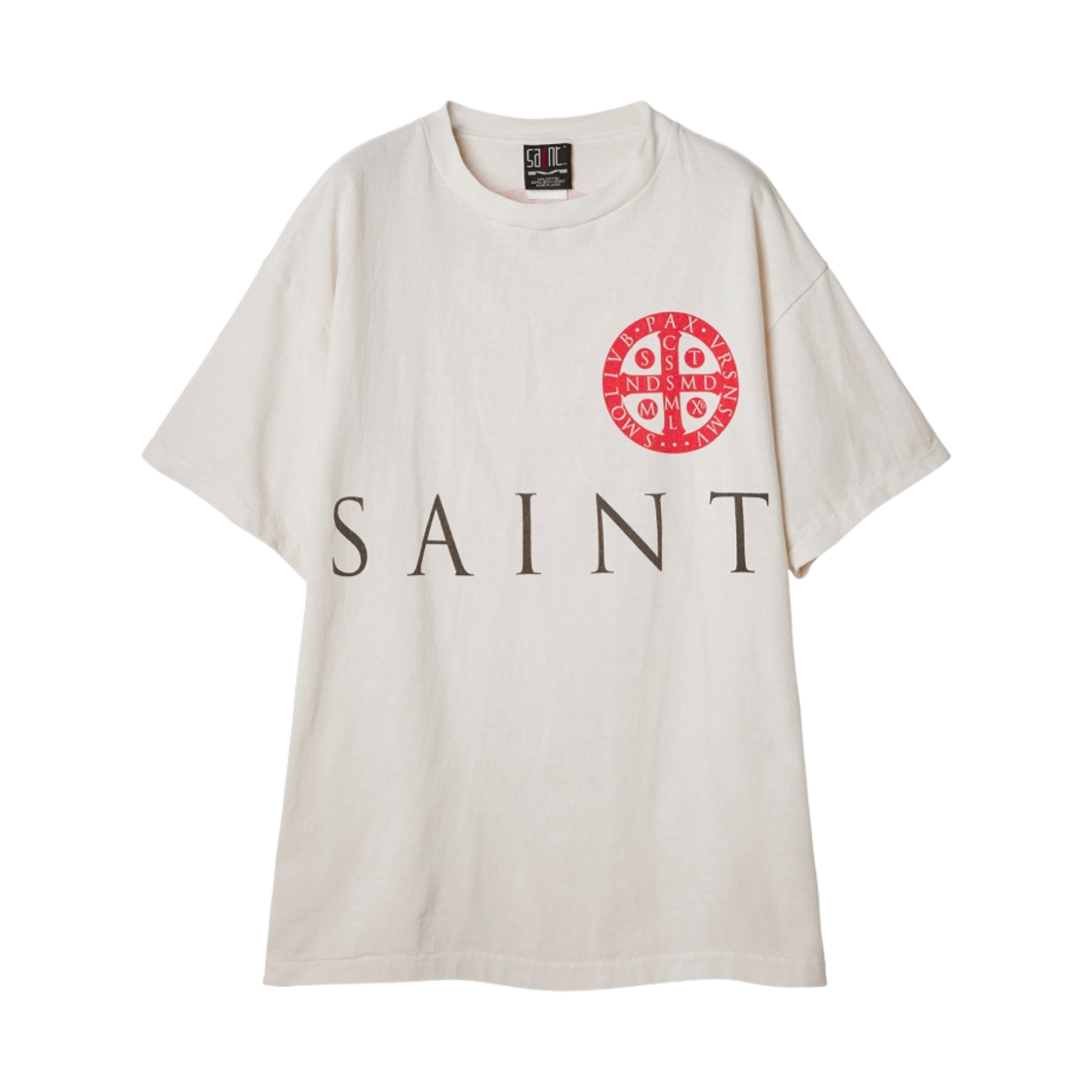 세인트 마이클 RD 써클 숏슬리브 티셔츠 화이트 - 23SS(Saint Mxxxxxx RD Circle S/S T-Shirt White - 23SS) - 1