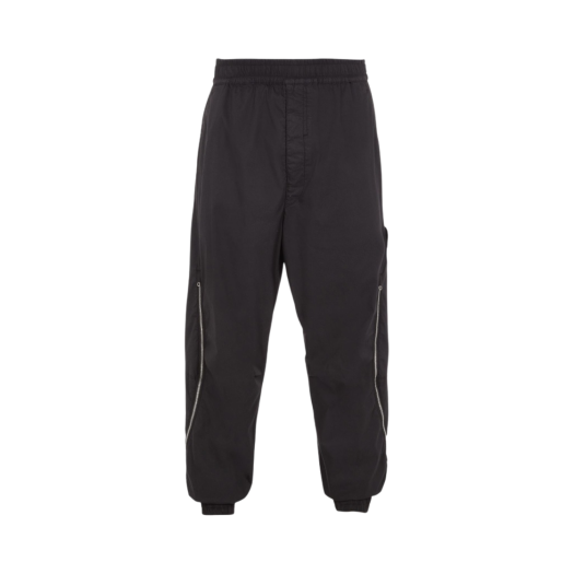 Stone Island Shadow Project 30328 Strertch Cotton Nylon Gabardine Ventilation Trousers Black - 23SS