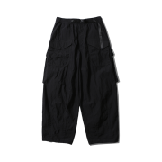 [SS25] moif Wide Flight Pants Black