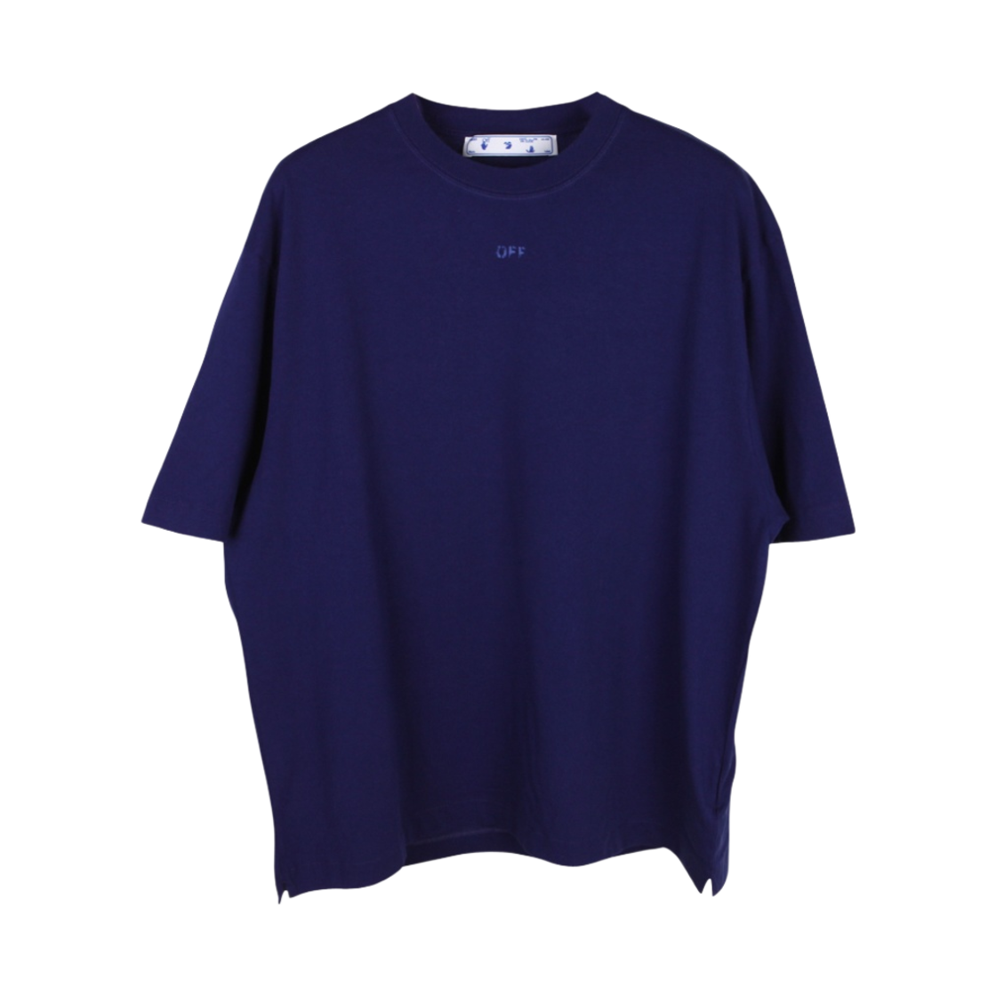오프화이트 러버 애로우 스케이트 오버 숏슬리브 티셔츠 블루(Off-White Rubber Arrow Skate Over S/S T-Shirt Blue) - 2