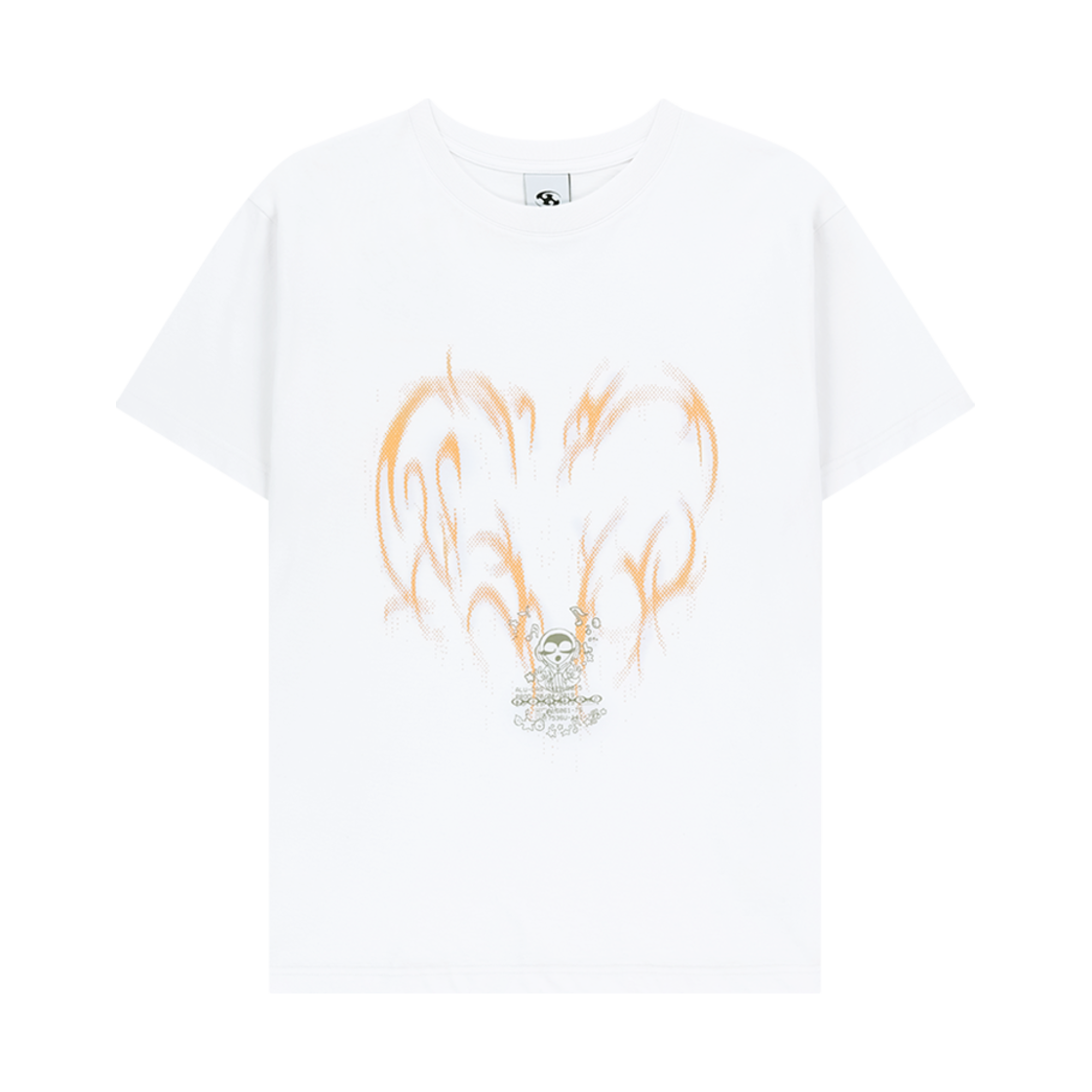 산산기어 펄스 오브 리버스 티셔츠 화이트