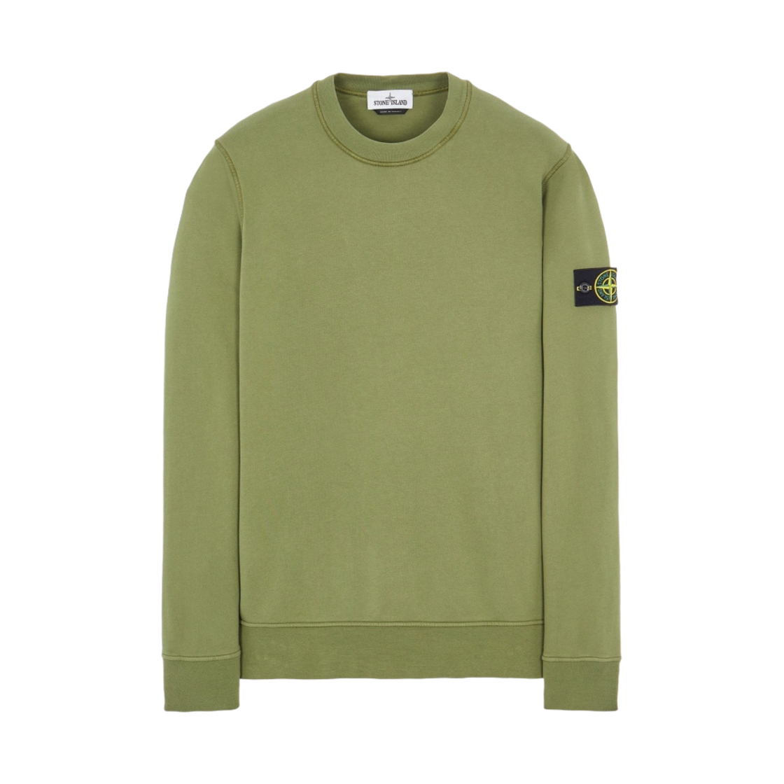 스톤 아일랜드 63051 크루넥 스웨트셔츠 올리브 그린 - 22SS(Stone Island 63051 Crewneck Sweatshirt Olive Green - 22SS) - 1