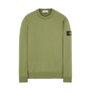 Stone Island 63051 Crewneck Sweatshirt Olive Green - 22SS