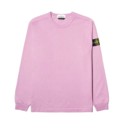 Stone Island 64450 Long Sleeve Crewneck Sweatshirt Pink Quartz - 20SS