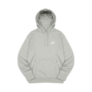 Nike NSW Club Pullover Hoodie Dark Grey Heather - Asia