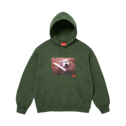 Supreme x MF Doom Hooded Sweatshirt Dark Olive - 23FW