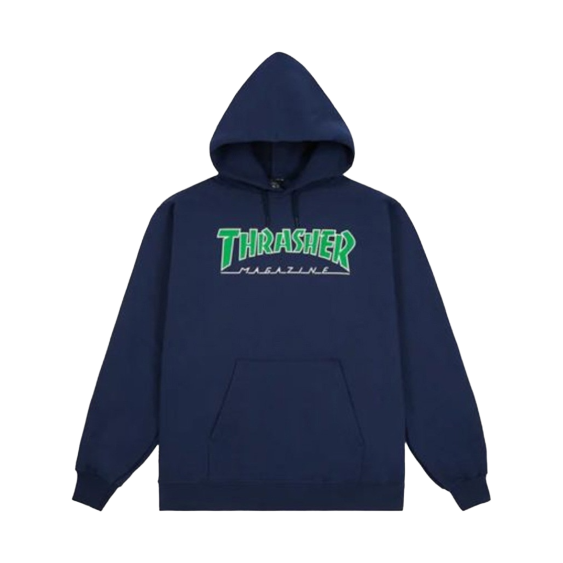 트레셔 아웃라인 후드 네이비