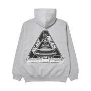 Palace Seoul 2 Seoul Hoodie Grey Marl - 25SS