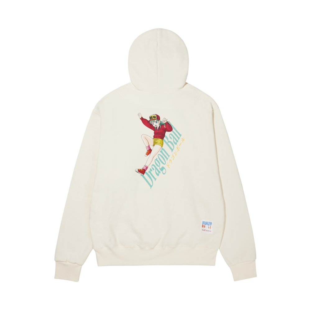 드래곤볼 그래픽 후드 부르마 아이보리(DB Graphic Hoodie Bulma Ivory)