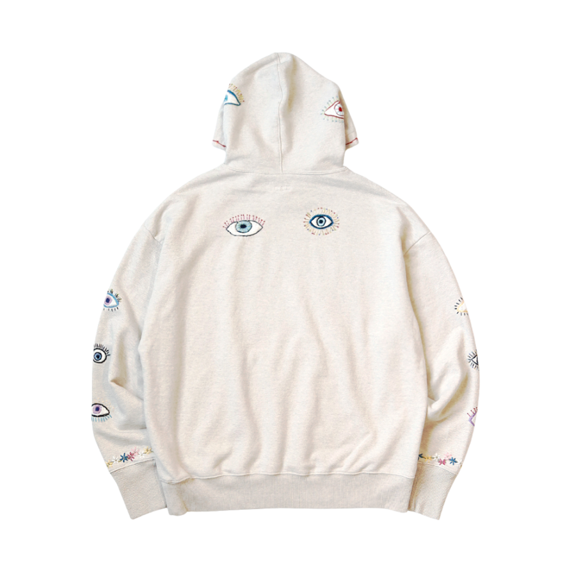 캐피탈 탑 플리스 후드 스웨트셔츠 스피크이지 자수 키나리(Kapital Top Fleece Hooded Sweatshirt Speakeasy Embroidery Kinari) - 2