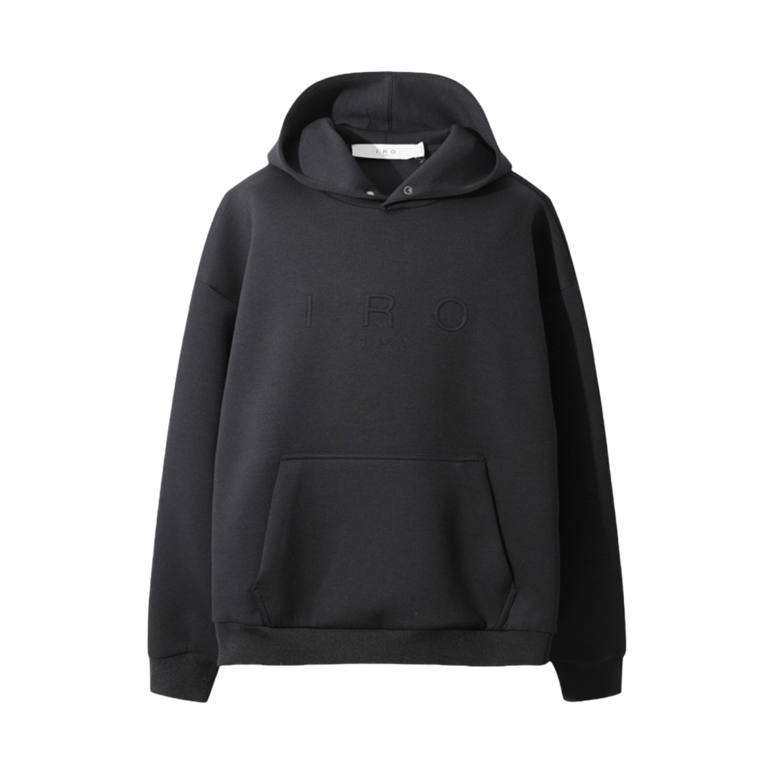 IQTSS25903BKX Iro Cdp 3D Logo Stitch Contrast Banding Sweatshirt Black