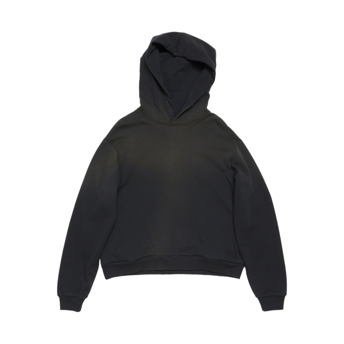 CI0136-900 (W) Acne Studios Logo Hooded Sweater Black