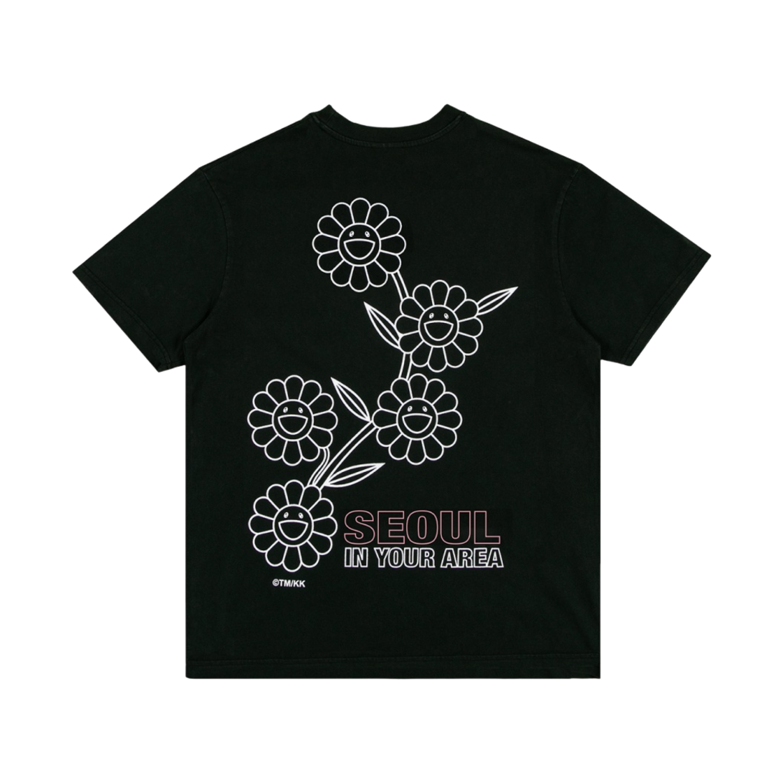 카이카이키키 x 블랙핑크 컴플렉스콘 서울 한정 티셔츠 블랙(Kaikai Kiki x Blackpink ComplexCon Seoul Exclusive T-Shirt Black)