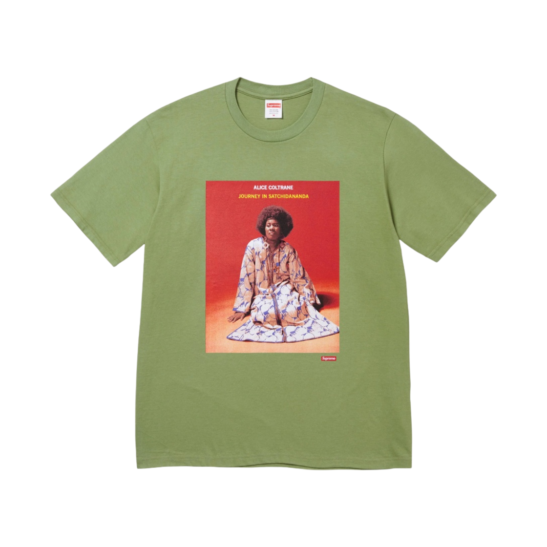 - Supreme Satchidananda T-Shirt Moss - 24SS