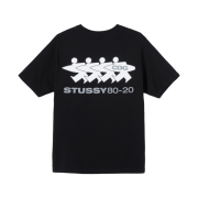 Stussy x CDG Surfman T-Shirt Black