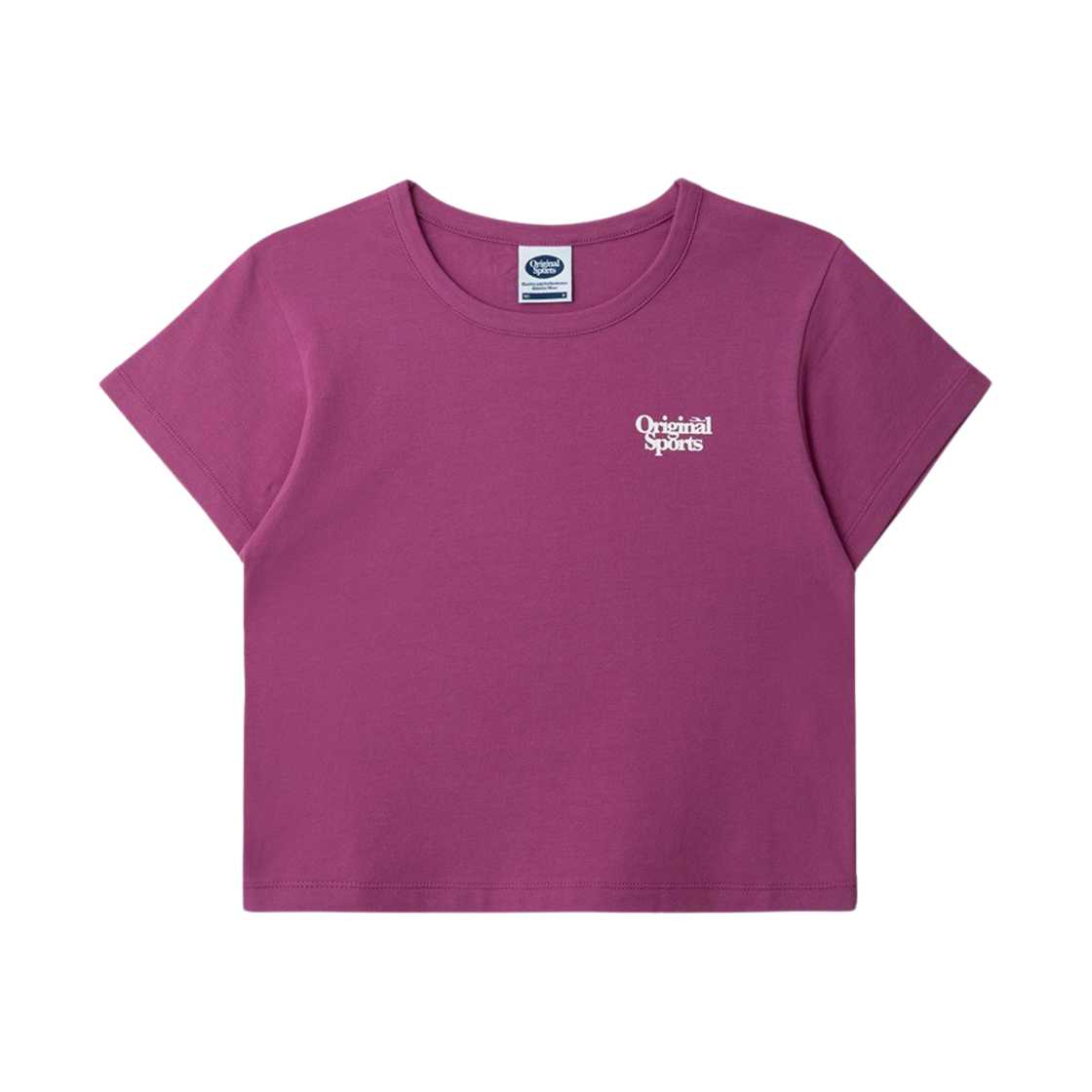 프로-스펙스 우먼 스몰 로고 하프 슬리브 핑크