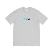 Supreme x Emilio Pucci Box Logo T-Shirt Heather Grey Blue - 21SS