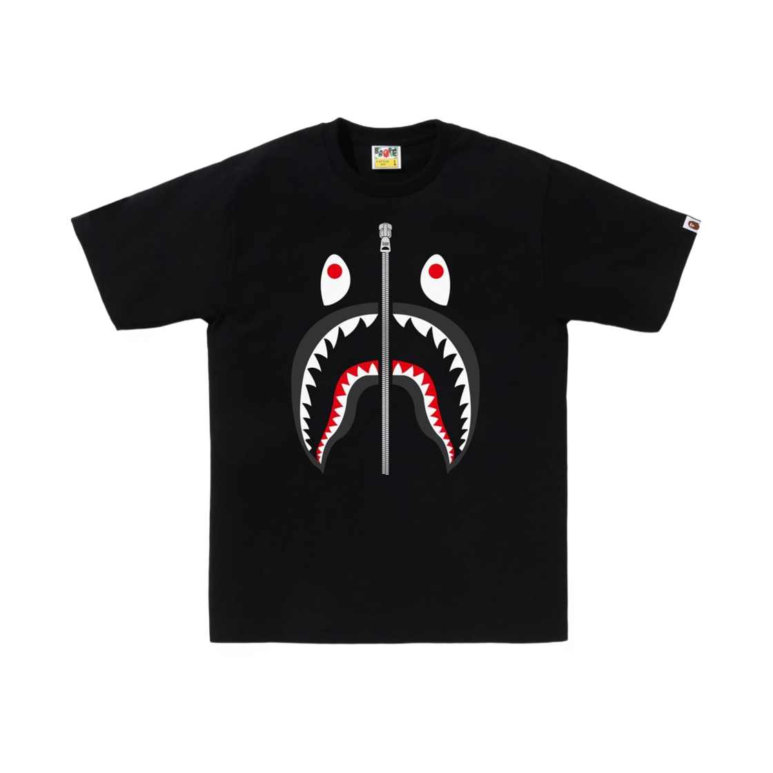 베이프 샤크 티셔츠 블랙(BAPE Shark T-Shirt Black) - 1