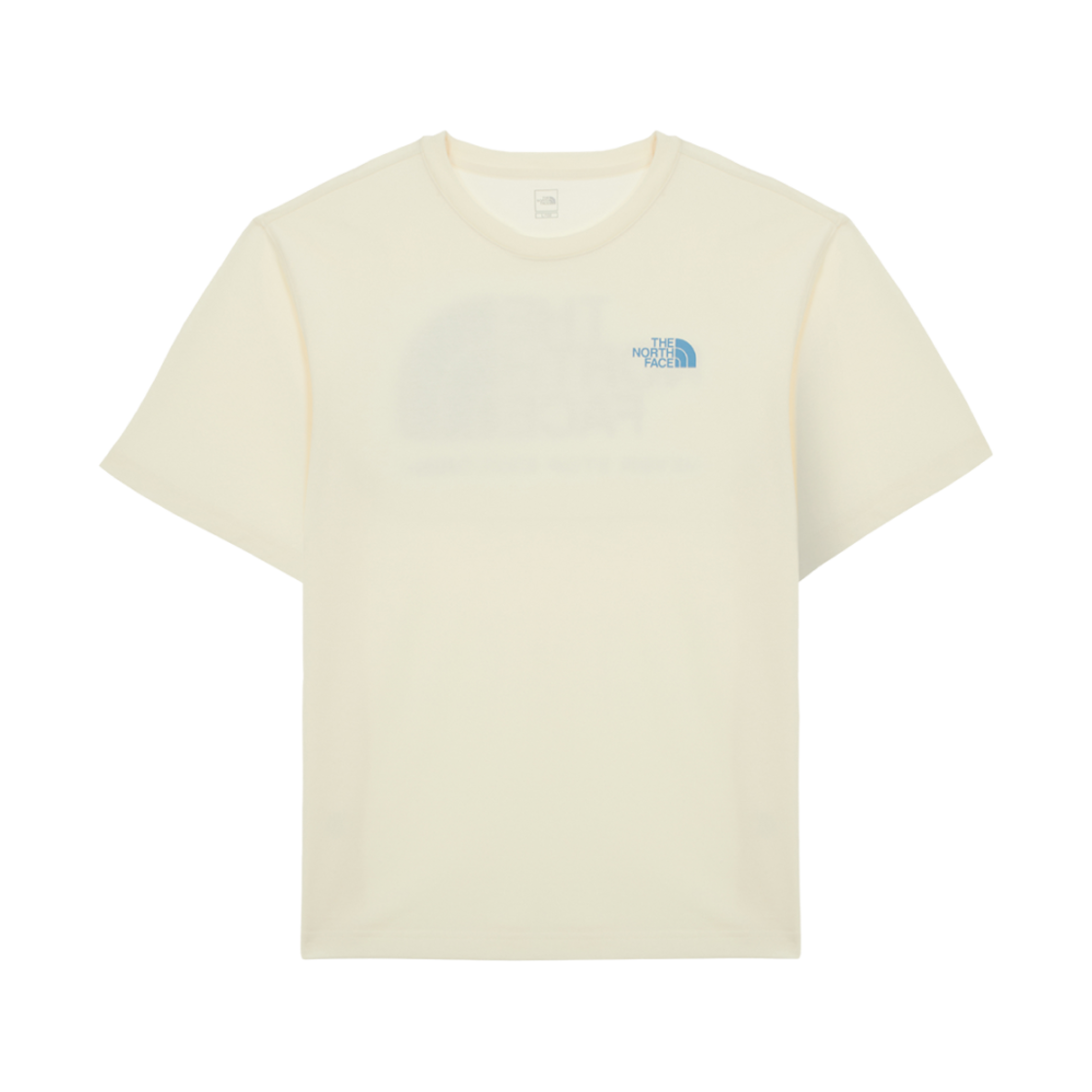 NT7UR36C The North Face Aurora EX S/S Round T-Shirt Cream - 25SS