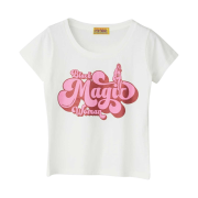 (W) Hysteric Glamour Black Magic Chibi T-Shirt White