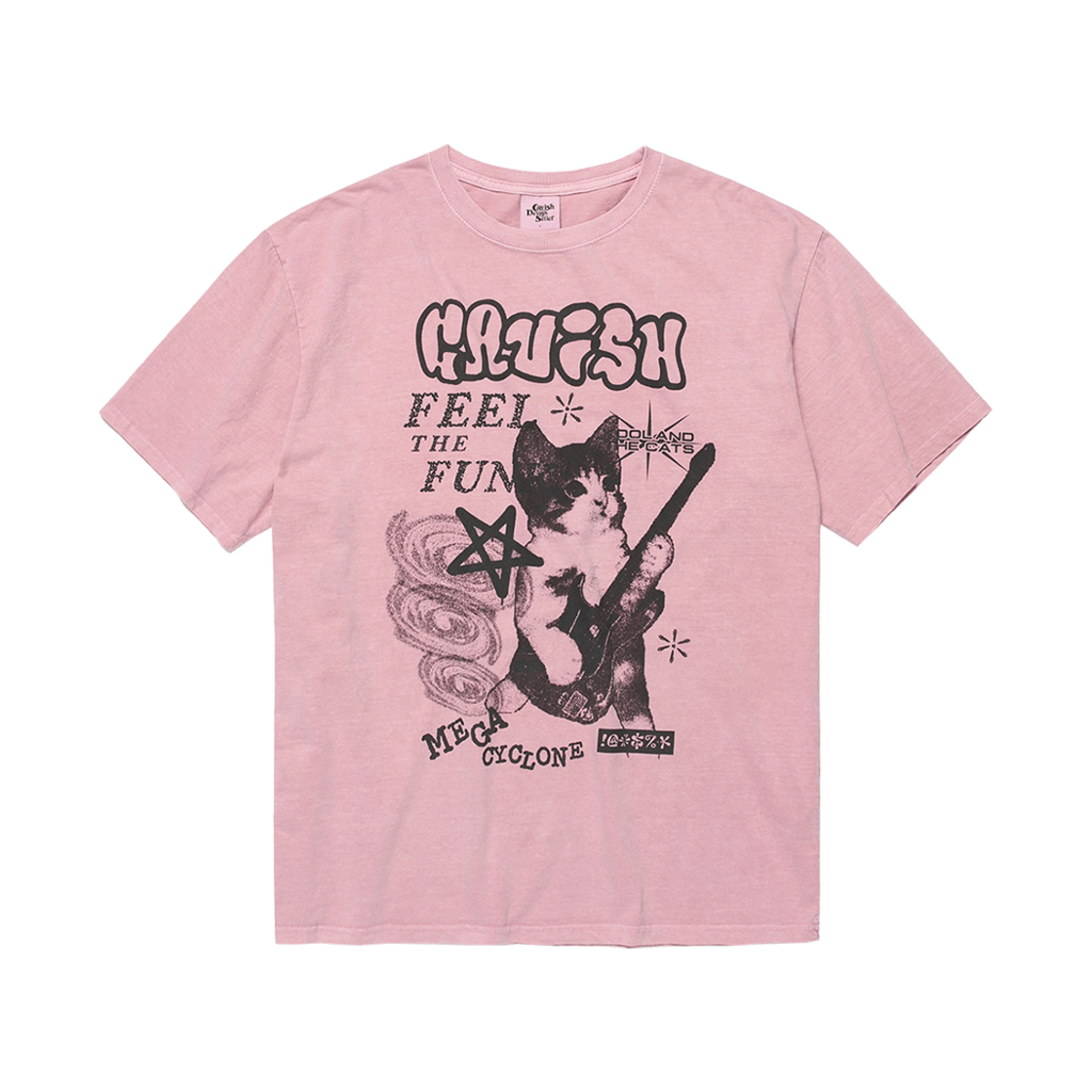 CV2DMUT524APK CAVISH Mega Cyclone Pigment SS Tee Pink