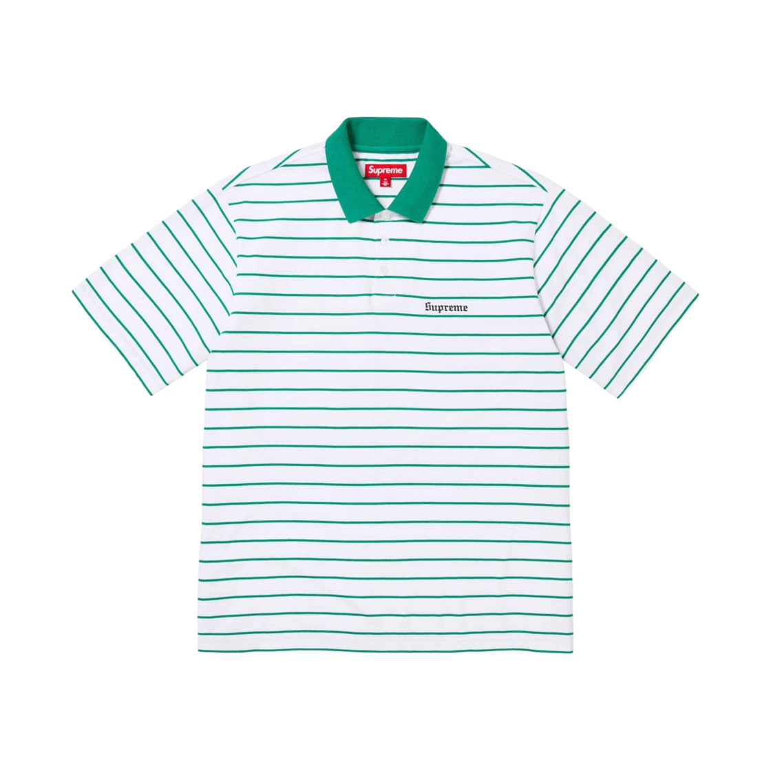 美品　XL Supreme Melvins Stripe S S Polo Supreme Supreme Melvins Stripe S S Polo Black | REVERSIBLE