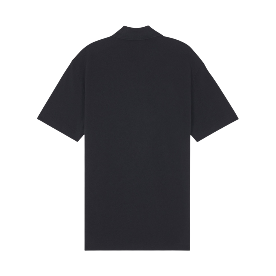 메종 키츠네 핸드라이팅 컴포트 폴로 블랙 화이트(Maison Kitsune Handwriting Comfort Polo Black White) - 2