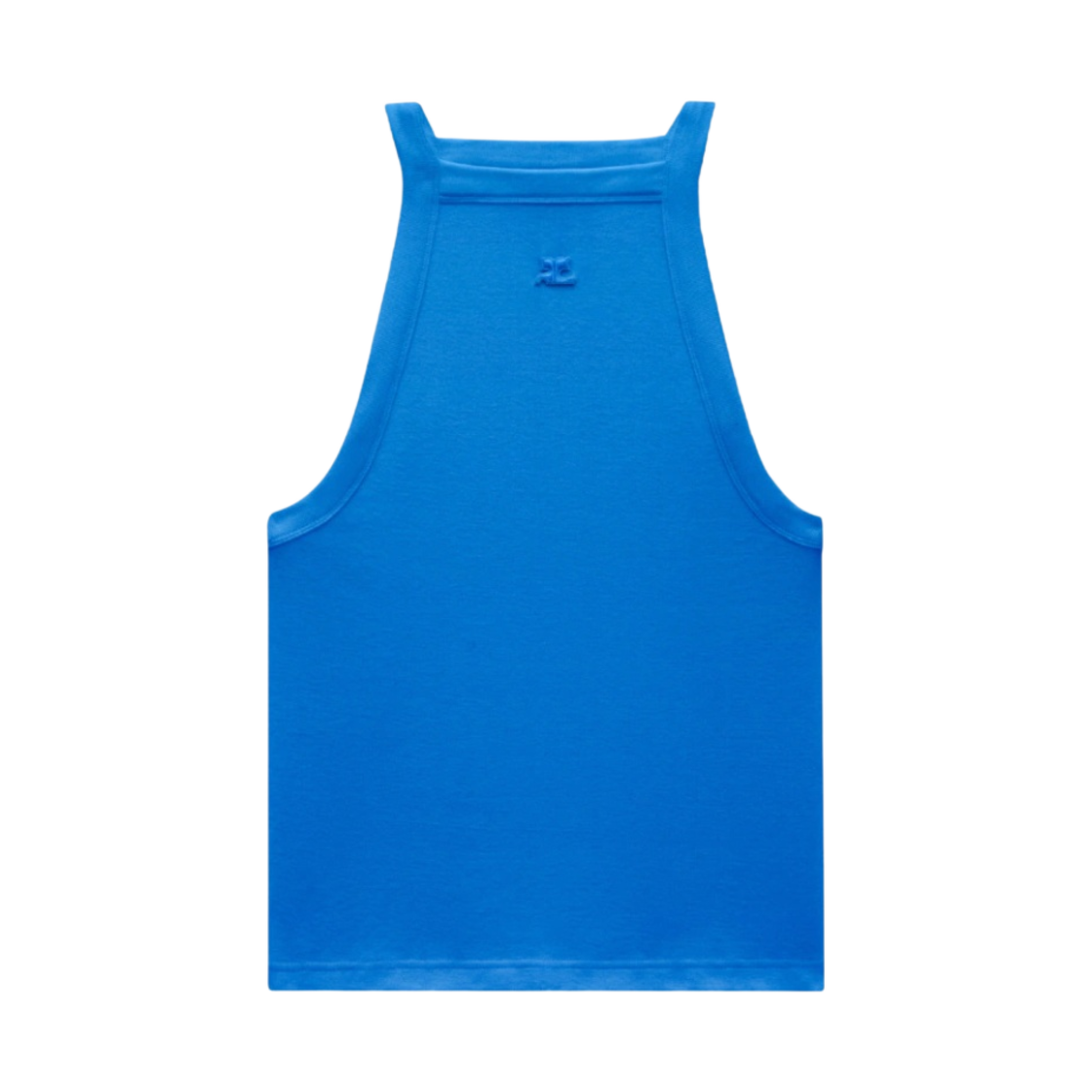 (W) 꾸레쥬 범피 탱크탑 블루((W) Courreges Bumpy Tank Top Blue) - 1